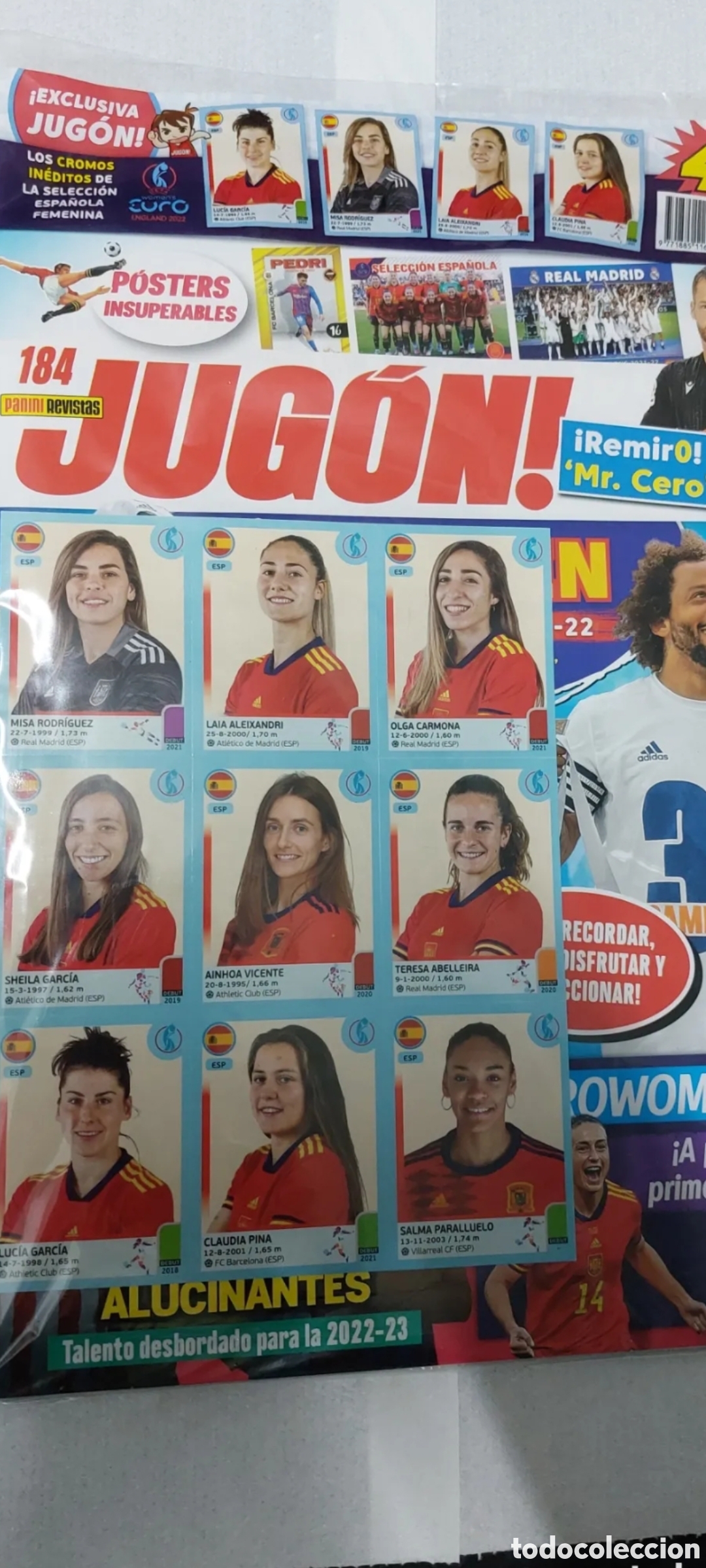 Coleccionismo deportivo: REVISTA JUGON SIN ABRIR N.184 - Foto 1