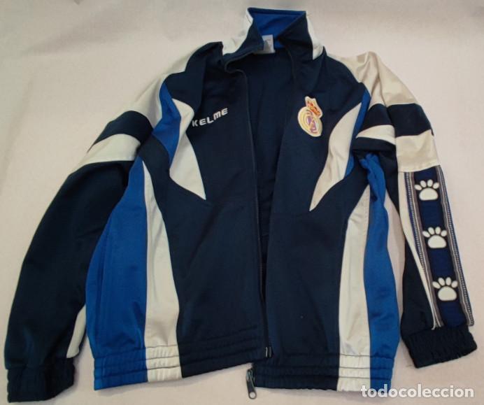 Coleccionismo deportivo: CHANDAL VINTAGE DEL REAL MADRID, KELME - Foto 2