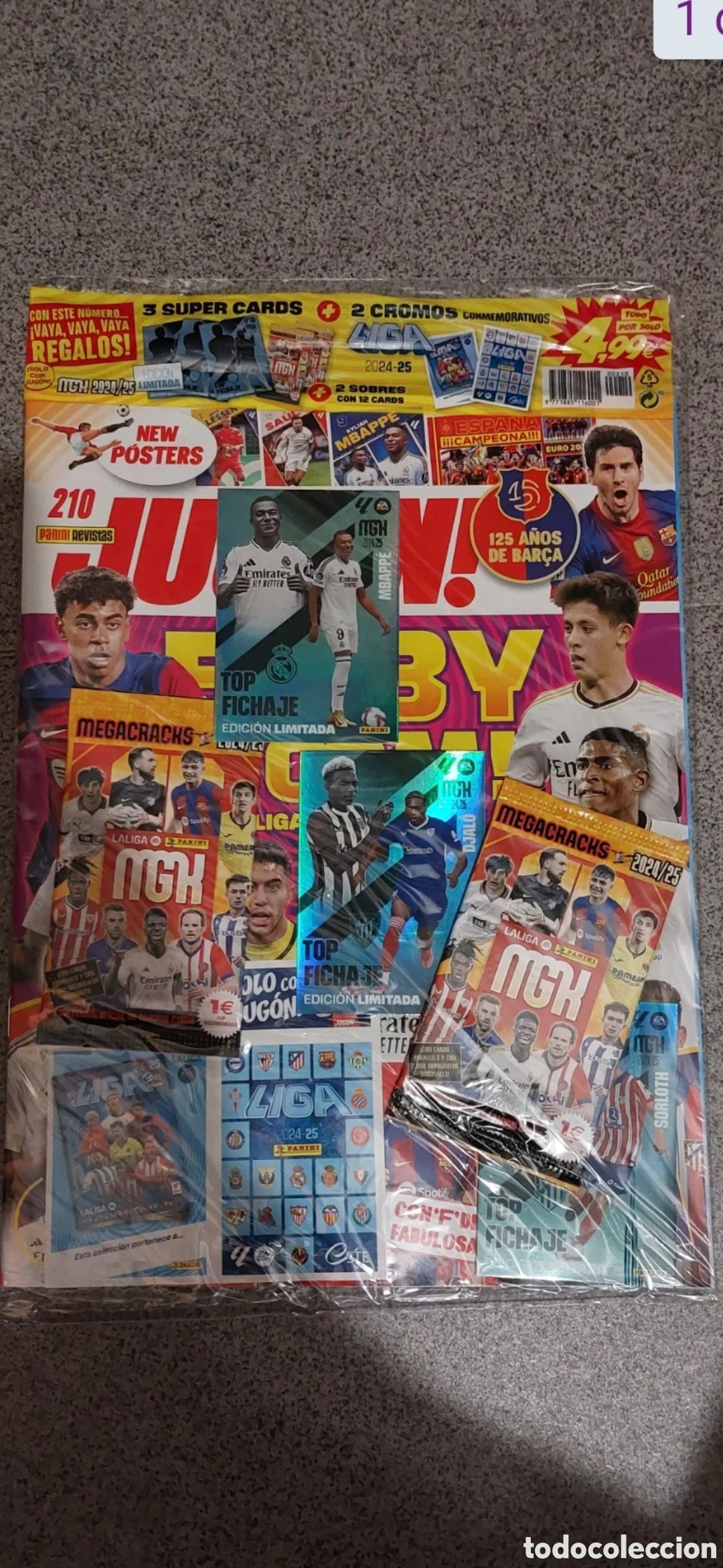 Coleccionismo deportivo: REVISTA JUGON MBAPPE N.210 - Foto 1