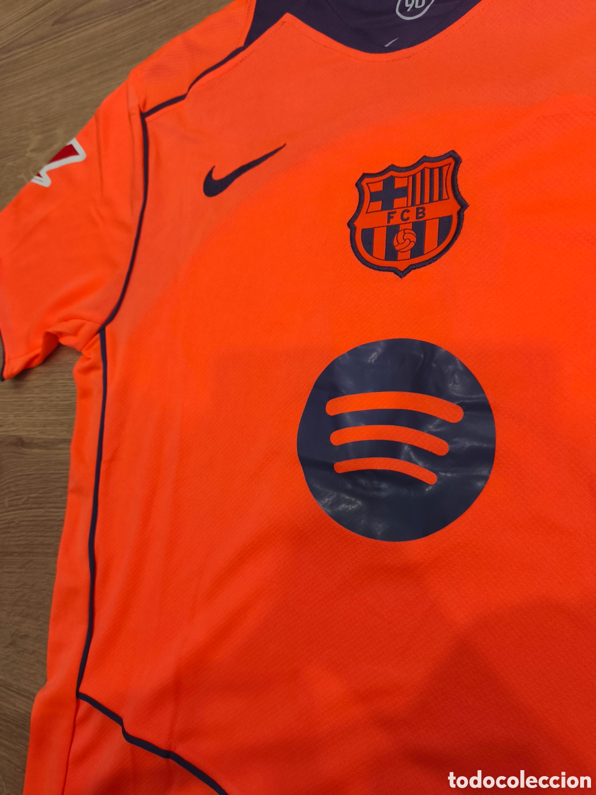 Coleccionismo deportivo: Camiseta Cubars&iacute; 5 Bar&ccedil;a - Foto 3