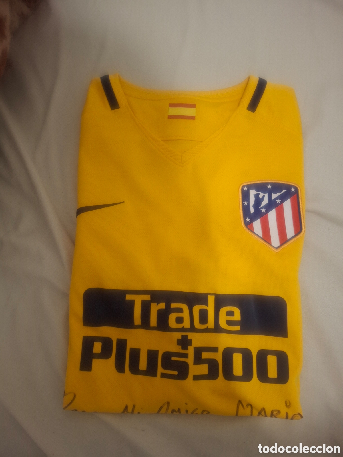 Coleccionismo deportivo: Camiseta At.Madrid 17/18 - Foto 1