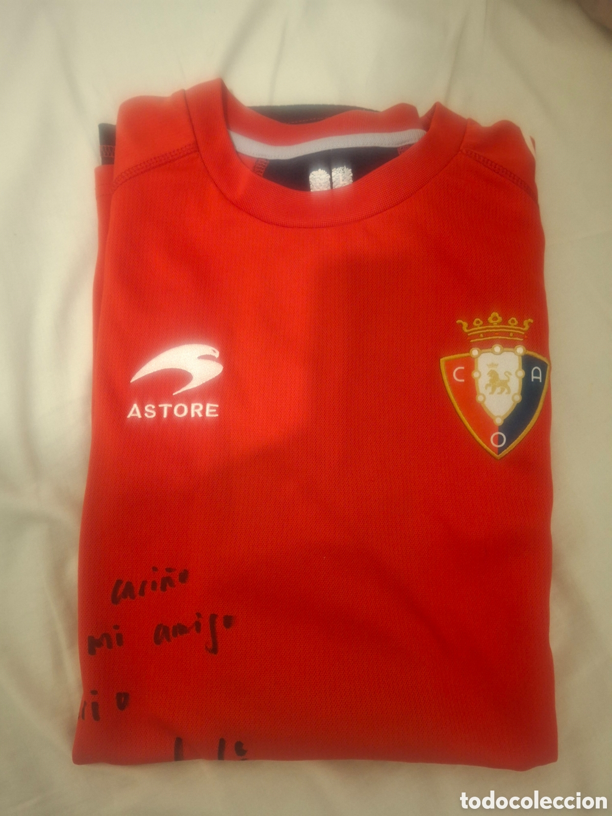 Coleccionismo deportivo: Camiseta Atletico Osasuna - Foto 4