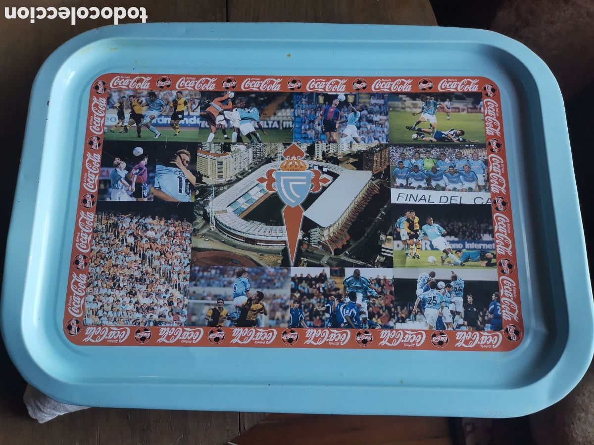 Coleccionismo deportivo: Celta de Vigo. Bandeja. - Foto 1