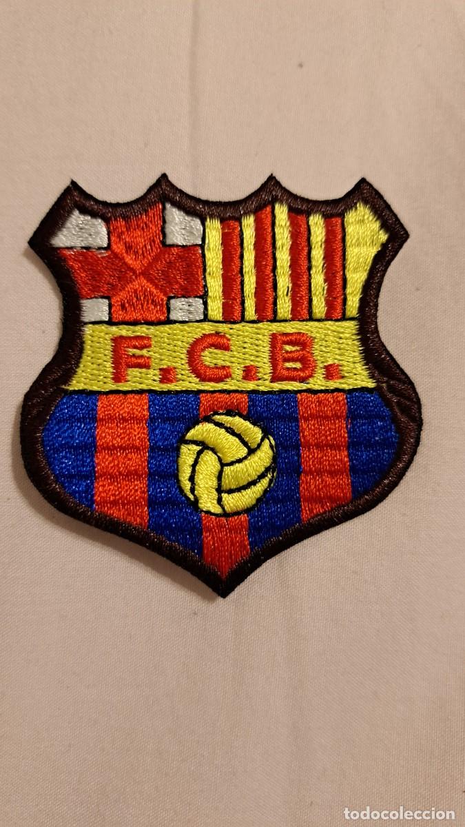 Coleccionismo deportivo: Parche Bar&ccedil;a retro 1988/1991 - Foto 1