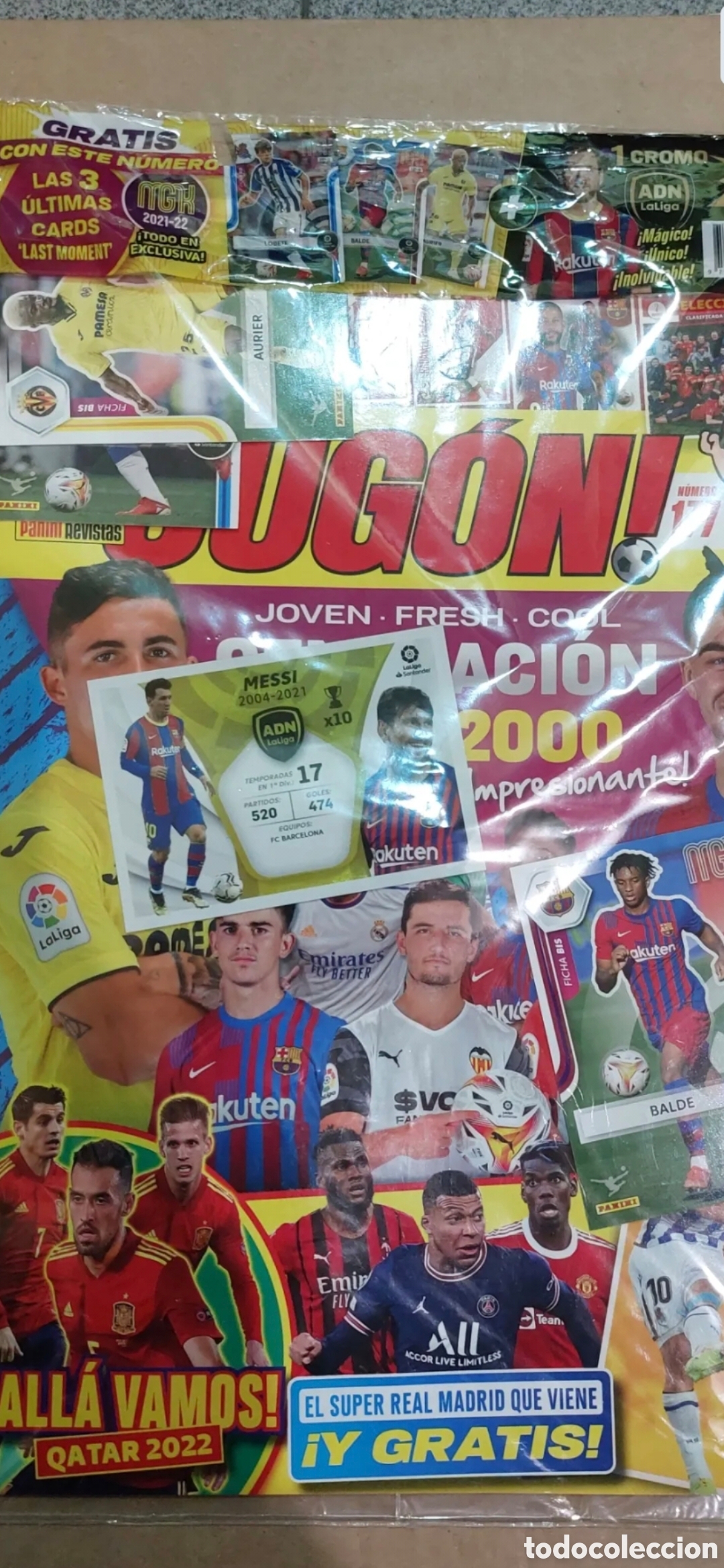 Coleccionismo deportivo: REVISTA JUGON N.177 SIN ABRIR - Foto 1