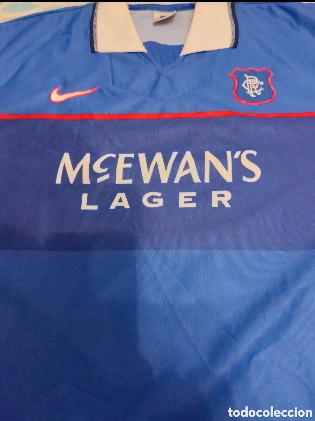 Coleccionismo deportivo: Camiseta Glasgow Rangers. 97-99 - Foto 5