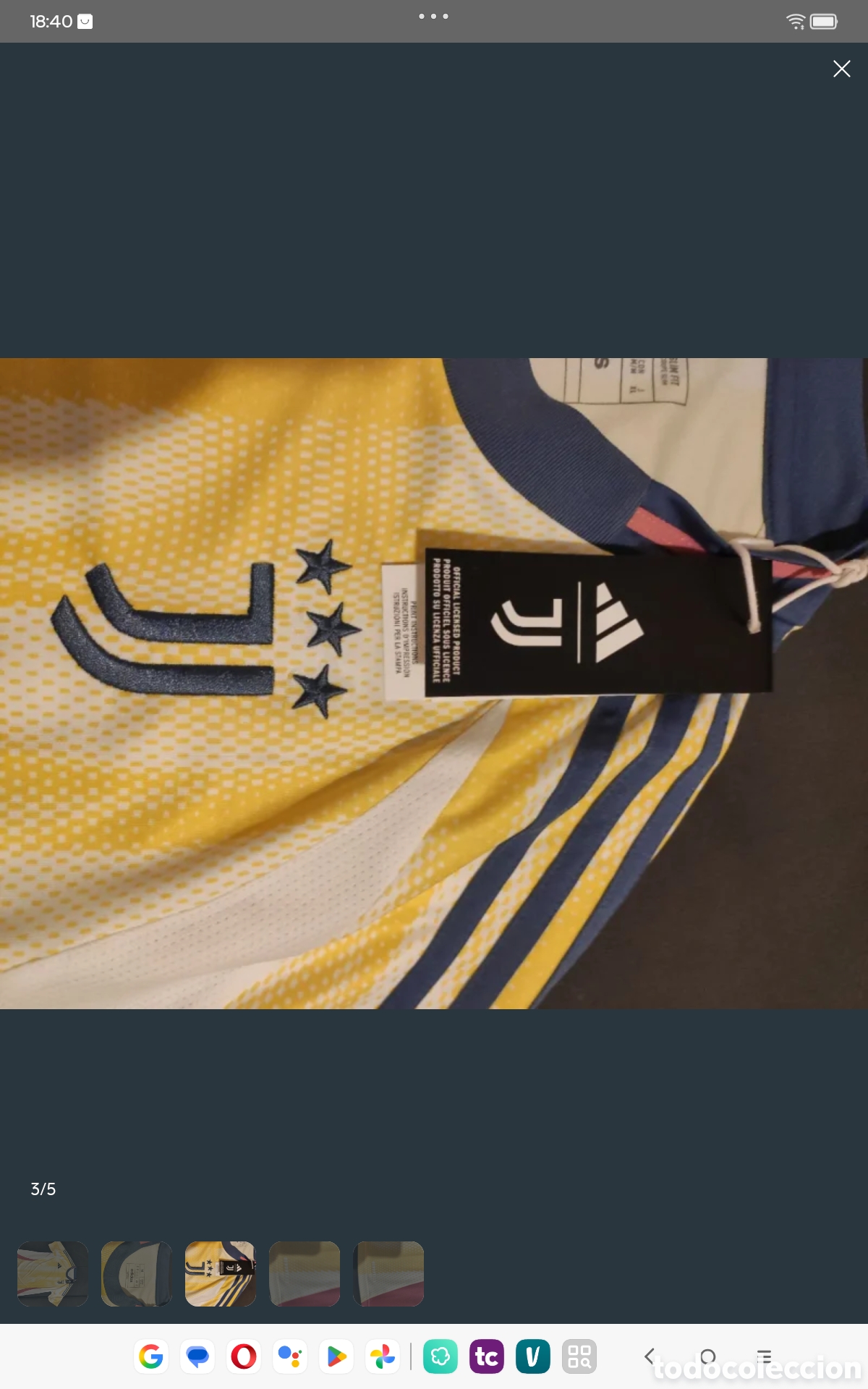Coleccionismo deportivo: Camiseta de la Juventus de Tur&iacute;n - Foto 2