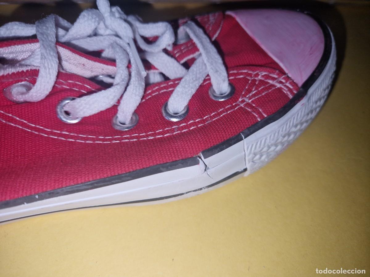 Coleccionismo deportivo: ZAPATILLAS CONVERSE ROJAS - Foto 5
