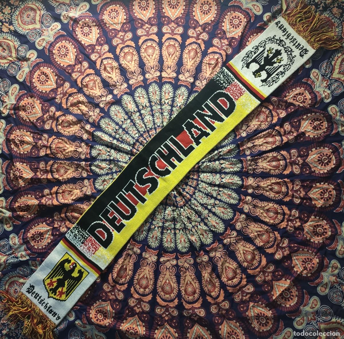 Coleccionismo deportivo: Bufanda Alemania Deutschland Germany Scarf - Foto 1