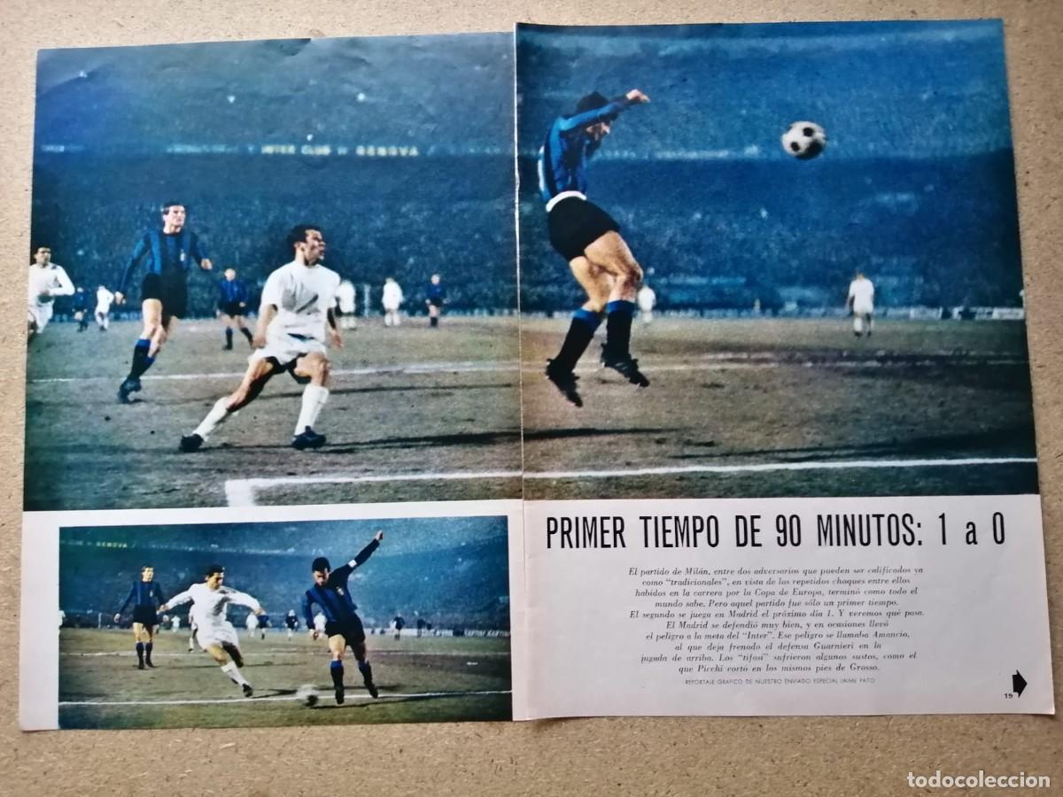 Coleccionismo deportivo: REPORTAJE. REAL MADRID - MILAN, 1967 - Foto 1