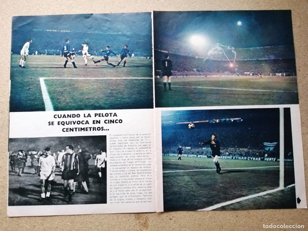 Coleccionismo deportivo: REPORTAJE. REAL MADRID - MILAN, 1967 - Foto 2