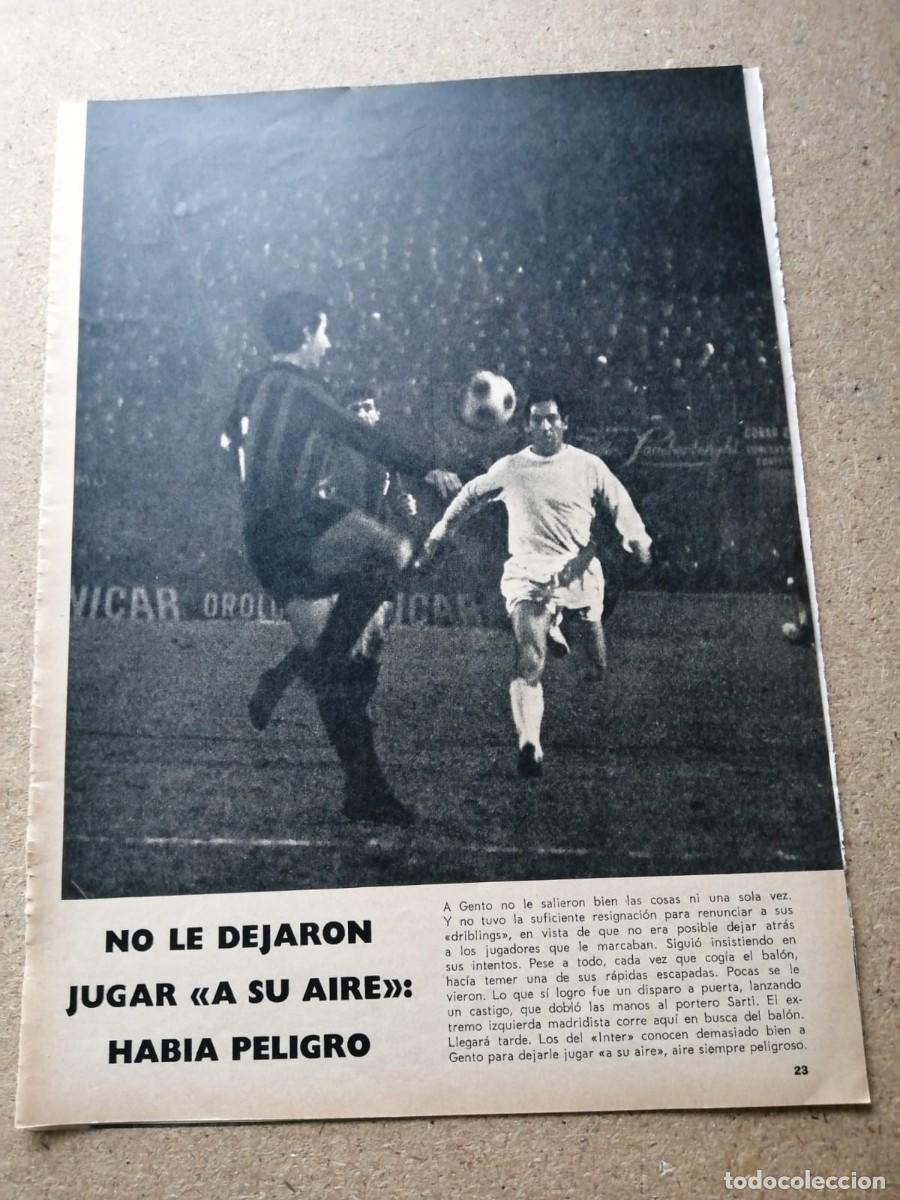 Coleccionismo deportivo: REPORTAJE. REAL MADRID - MILAN, 1967 - Foto 3