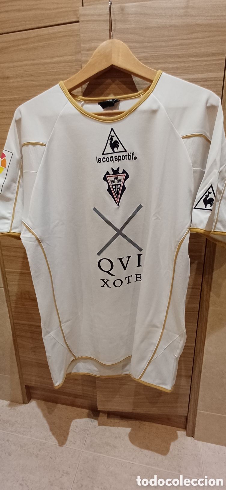 Coleccionismo deportivo: Camiseta match worn Francisco - Albacete Balompi&eacute;