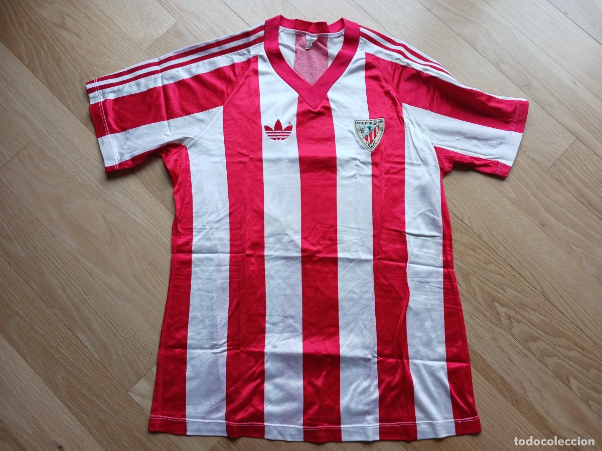 Coleccionismo deportivo: Camiseta Adidas Athletic de Bilbao temporada 88/89 dorsal 6