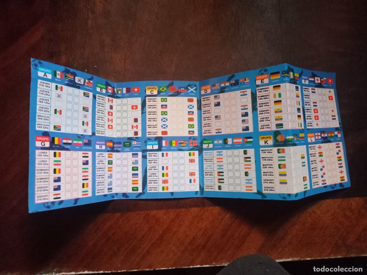 Coleccionismo deportivo: FIXTURE MUNDIAL 2026 - - Foto 2