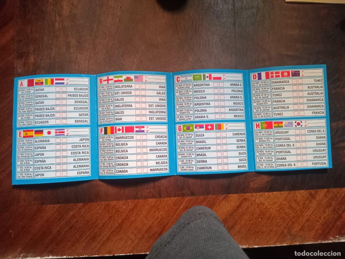 Coleccionismo deportivo: FIXTURE - FIFA WORLD CUP QATAR 2022 - - Foto 2