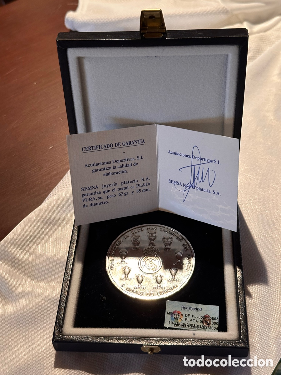 Coleccionismo deportivo: Camiseta + moneda de plata - Foto 2