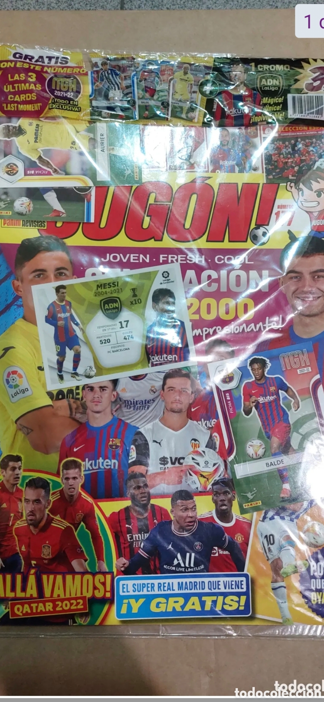 Colecionismo desportivo: REVISTA JUGON SIN ABRIR