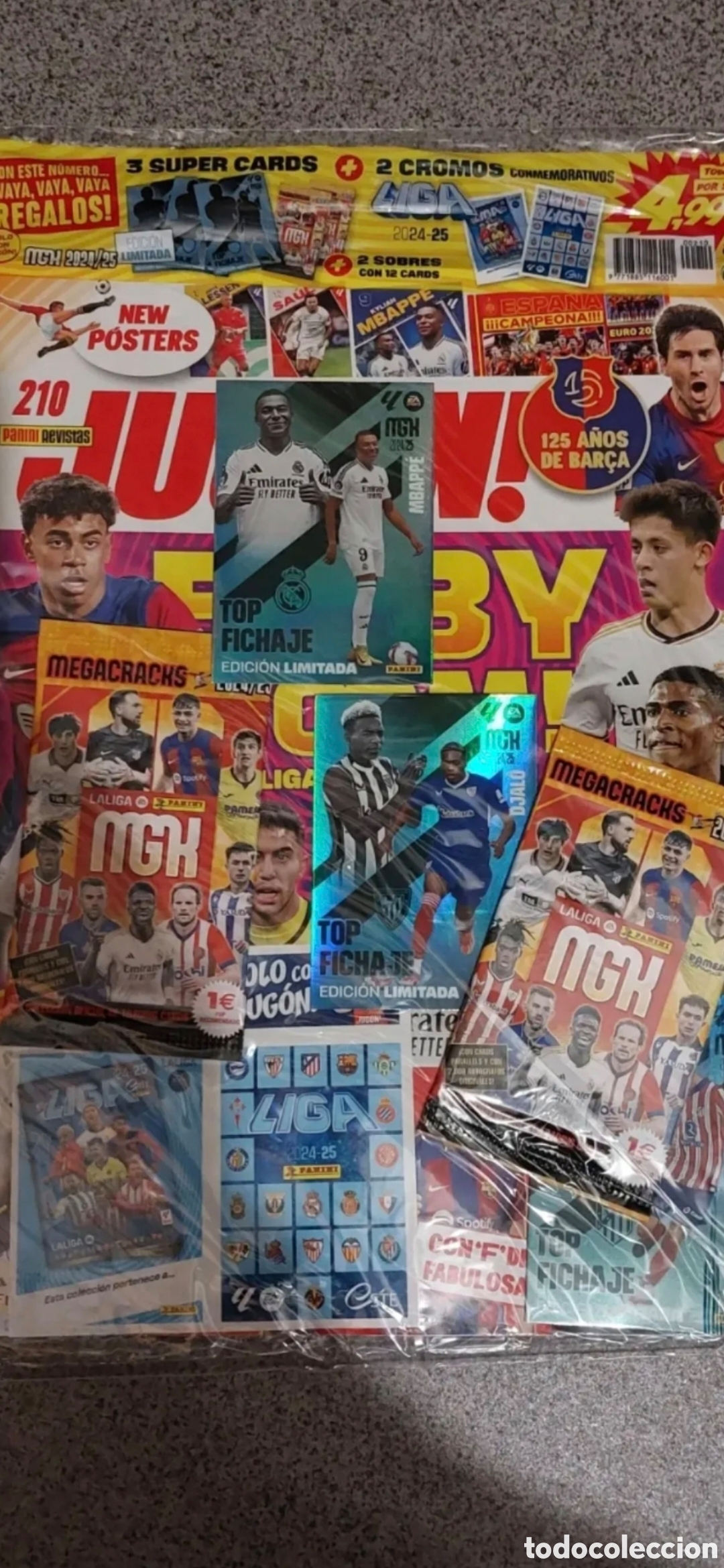 Colecionismo desportivo: REVISTA JUGON SIN ABRIR