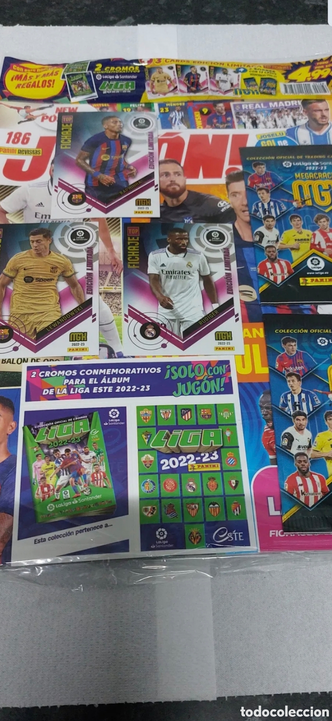 Colecionismo desportivo: REVISTA JUGON SIN ABRIR