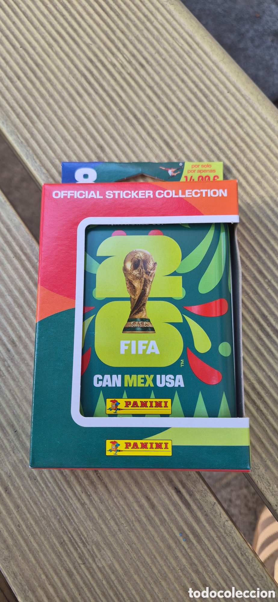 Coleccionismo deportivo: CAJA MET&Aacute;LICA MUNDIAL 2026 SIN ABRIR