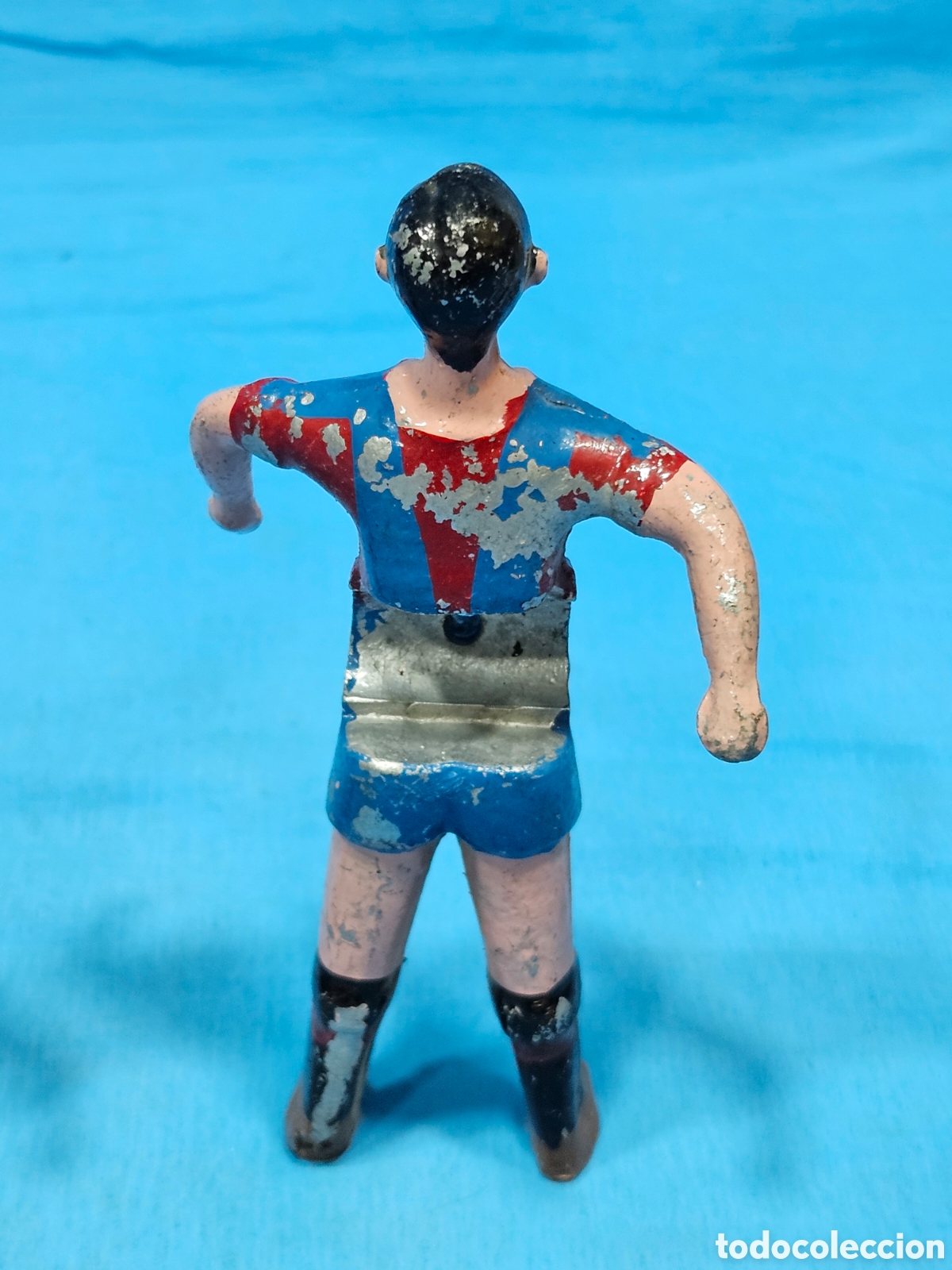 Coleccionismo deportivo: 2 FIGURAS MU&Ntilde;ECOS FUTBOLIN - Foto 7