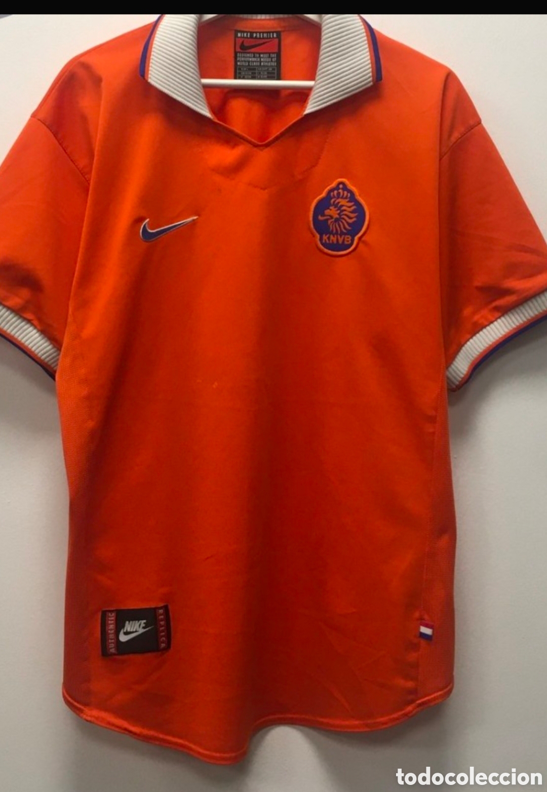 Coleccionismo deportivo: Camiseta Pa&iacute;ses Bajos 1997/98 original
