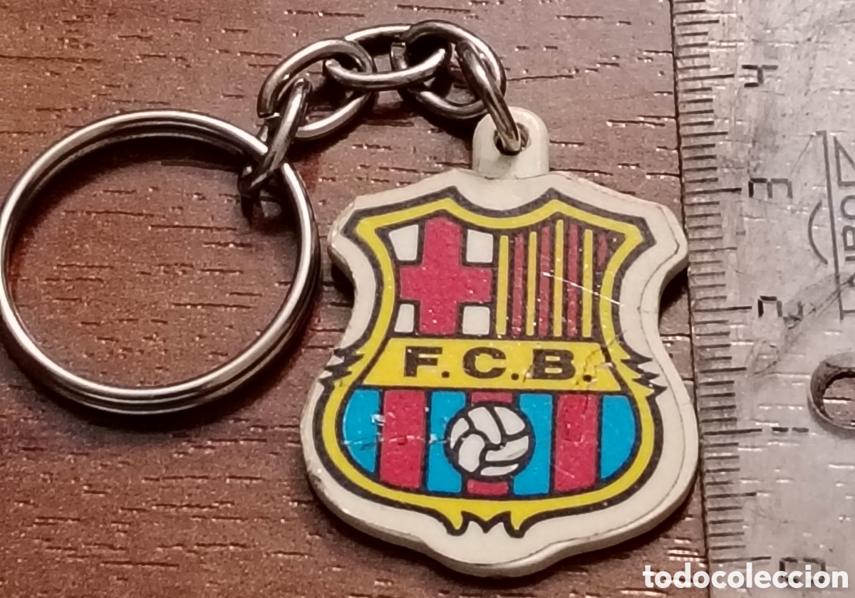 Coleccionismo deportivo: Llavero antiguo de F&uacute;tbol Club Barcelona