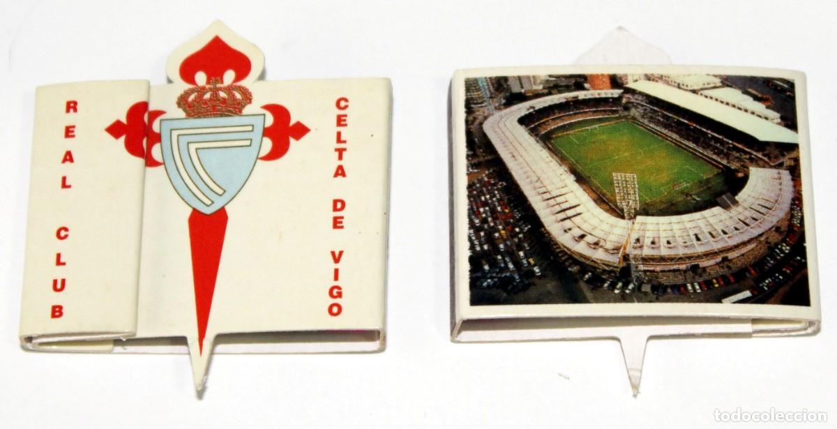 Coleccionismo deportivo: 4 Cajas de Cerillas a&ntilde;os 90 sin usar Celta de Vigo