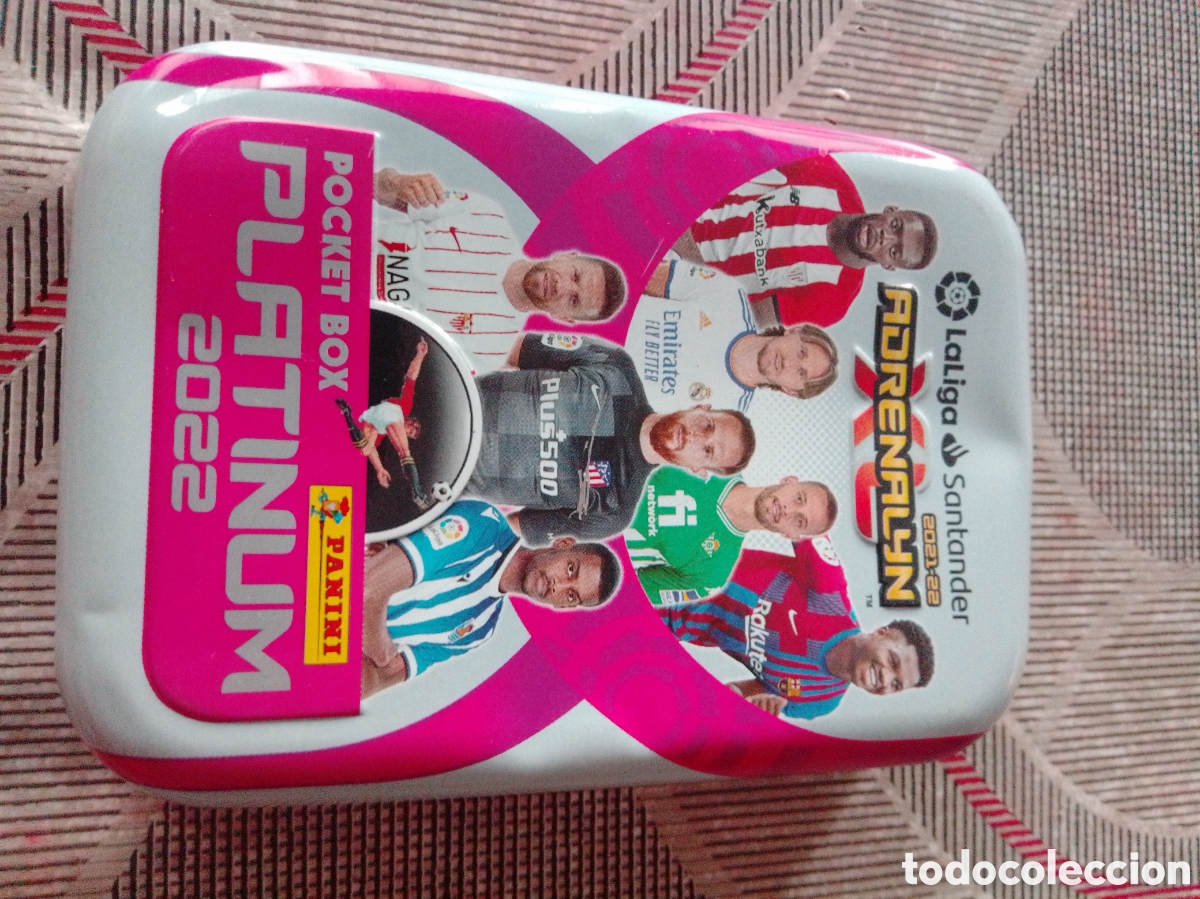 Coleccionismo deportivo: Pocket box platinum 2022 adrenalyn xl vacia