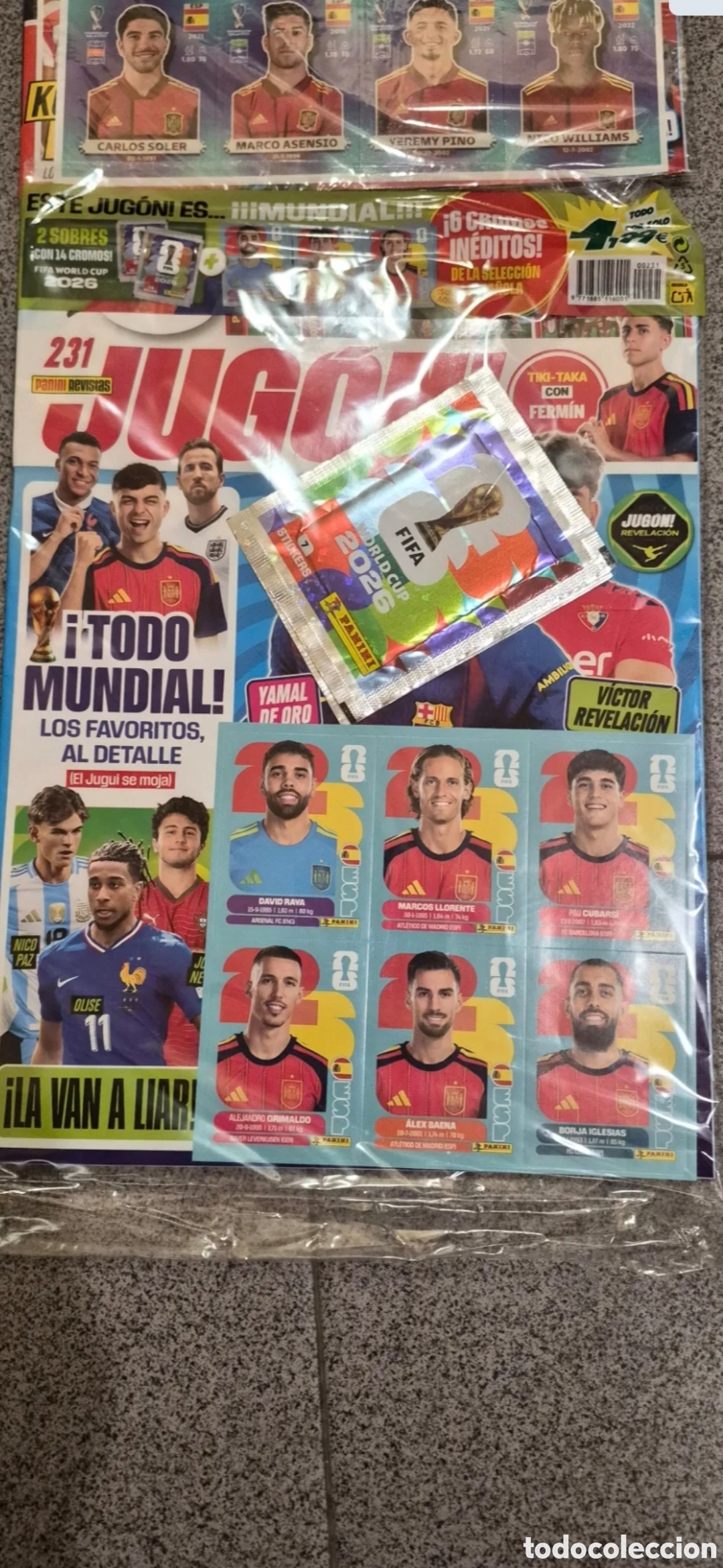 Coleccionismo deportivo: REVISTAS JUGON NUEVAS N.131 N.189