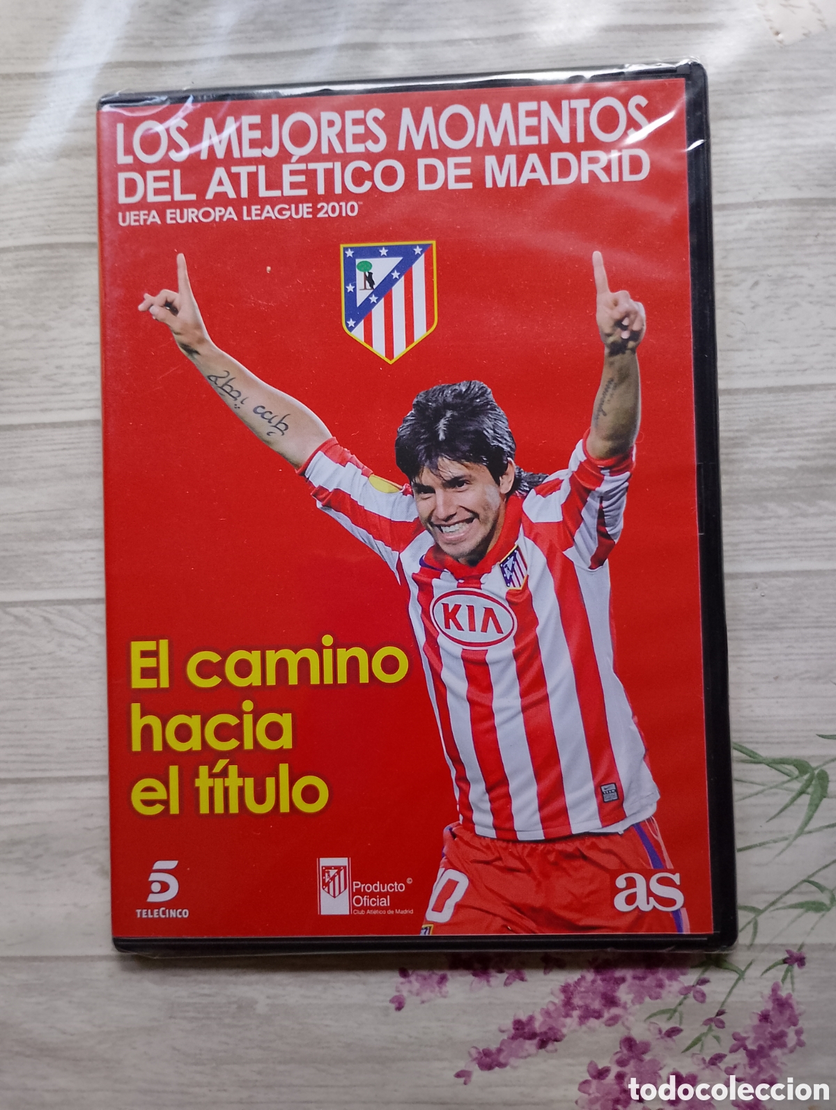 Coleccionismo deportivo: DVD Los mejores momentos Europa League 2010 Atl&eacute;tico de Madrid