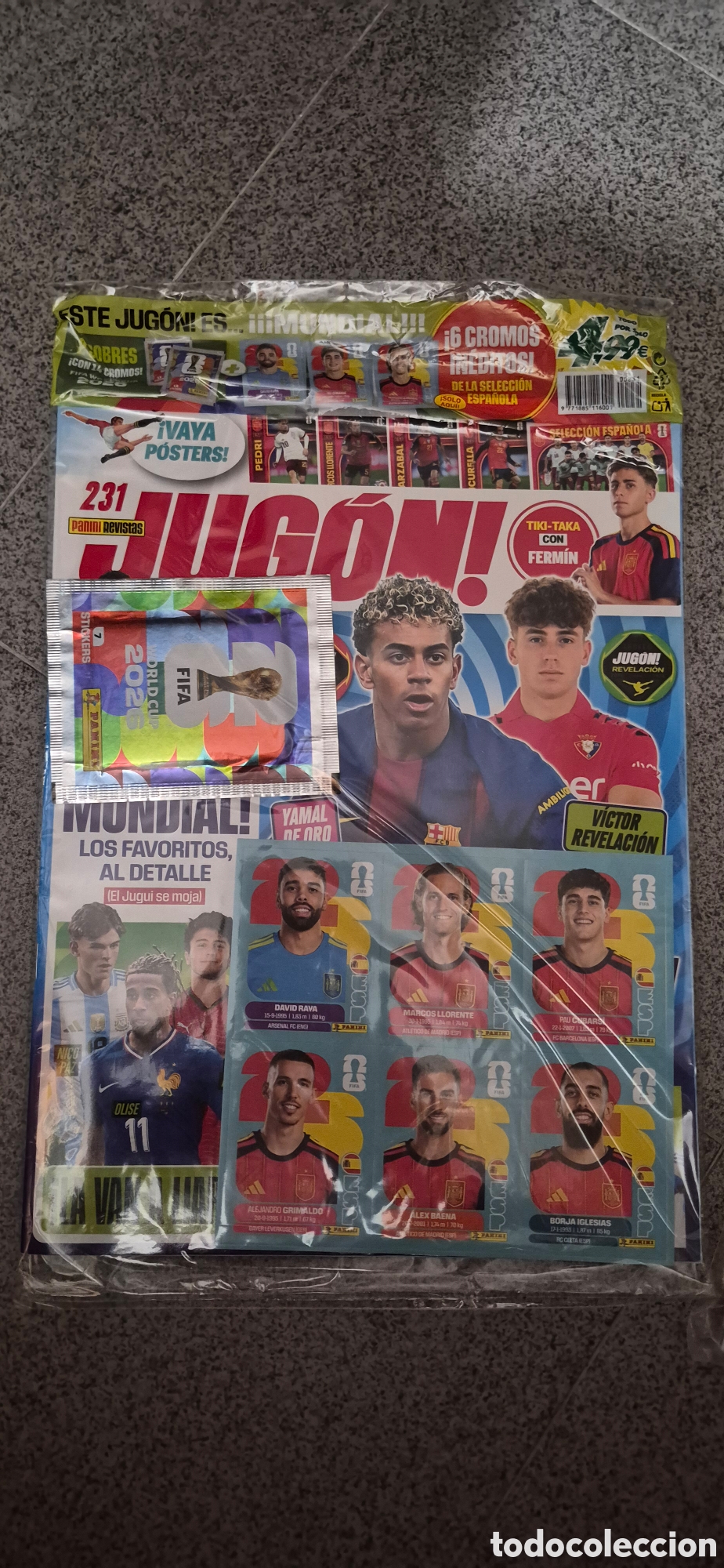 Coleccionismo deportivo: REVISTA JUGON N.231 NUEVA