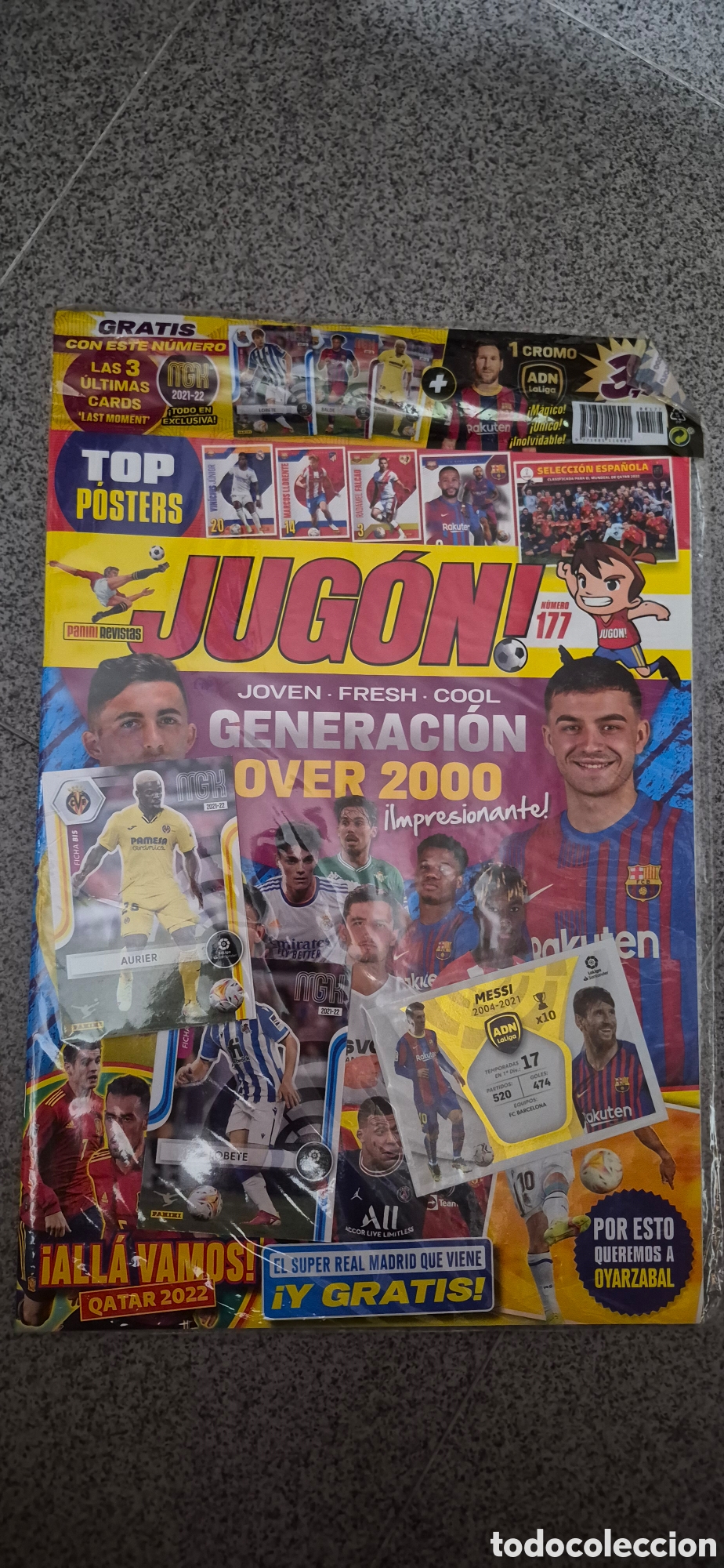 Coleccionismo deportivo: REVISTA JUGON N.177 NUEVA