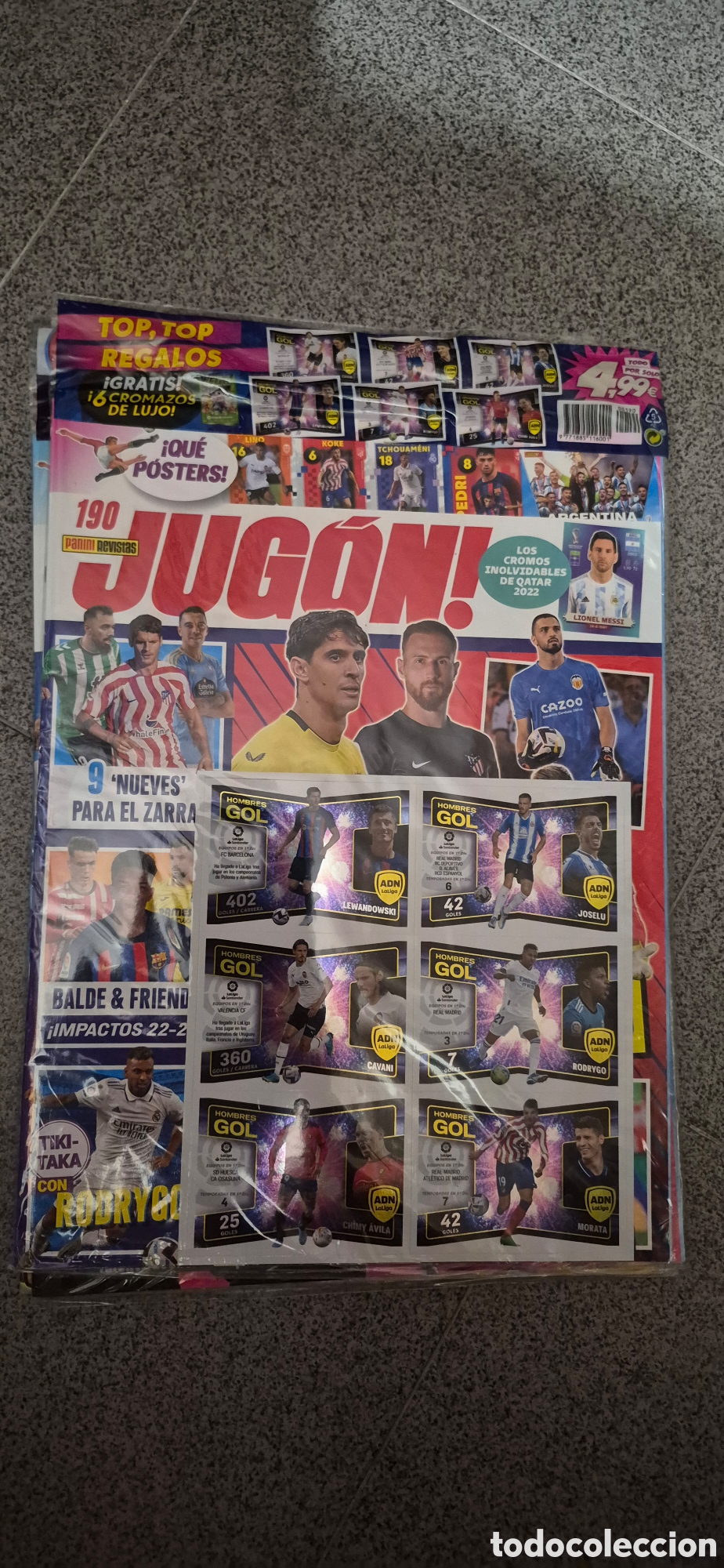 Coleccionismo deportivo: REVISTA JUGON N.190 NUEVA - Foto 1