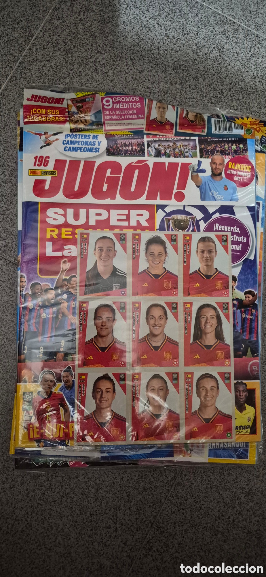Coleccionismo deportivo: REVISTA JUGON N.196 NUEVA - Foto 1