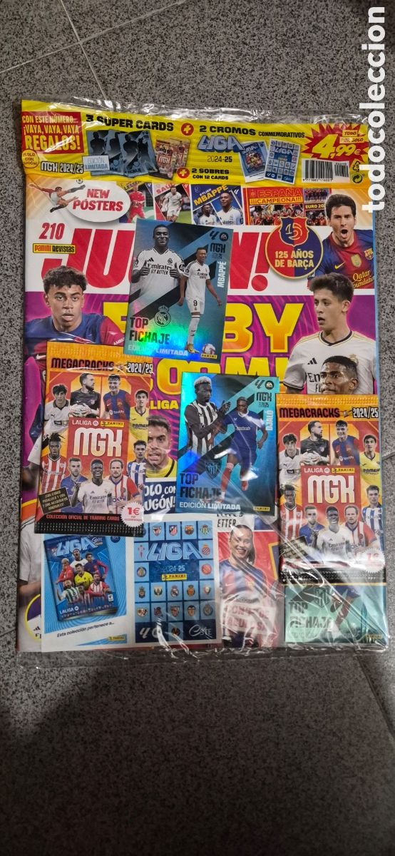 Coleccionismo deportivo: REVISTA JUGON N.210 NUEVA