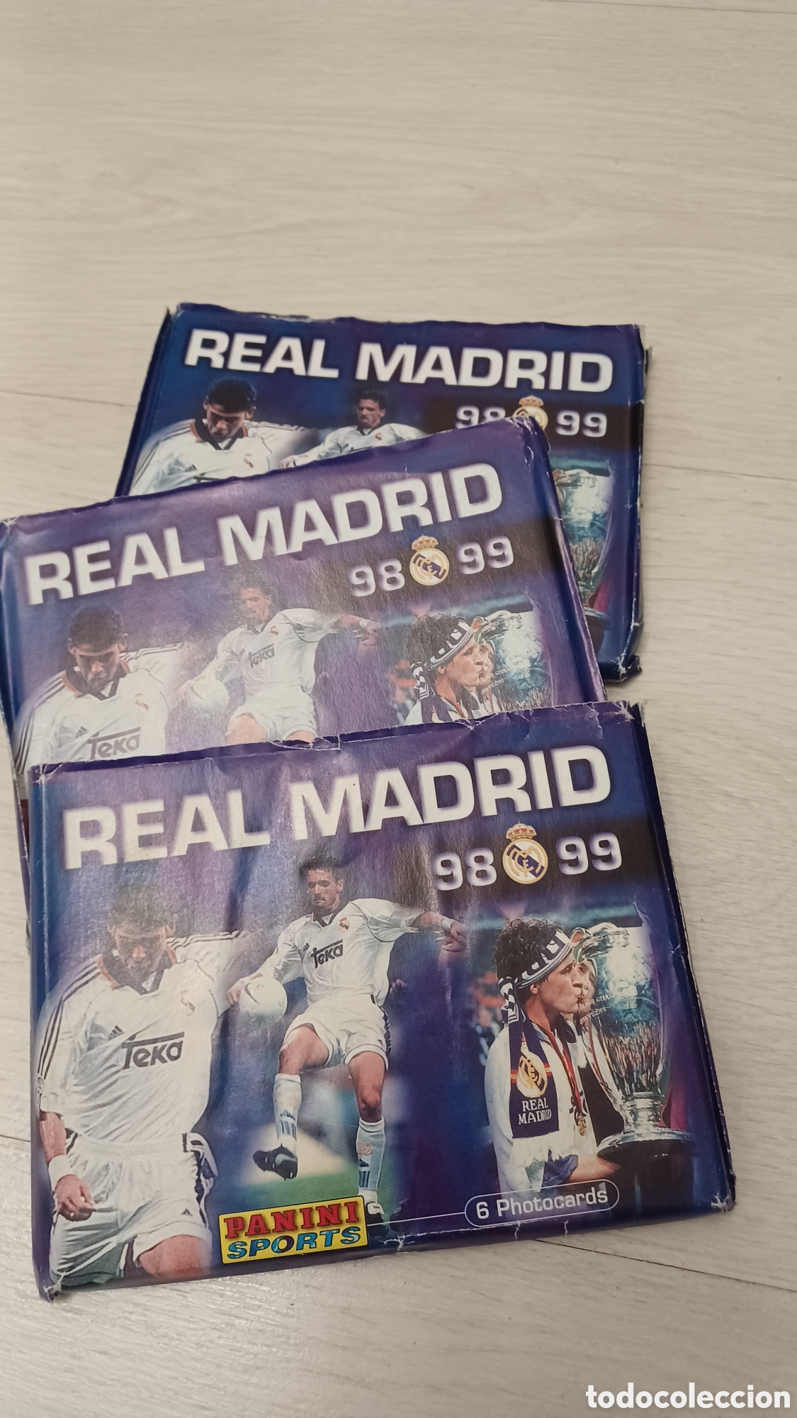 Coleccionismo deportivo: LOTE REAL MADRID CL&Aacute;SICO - Foto 8