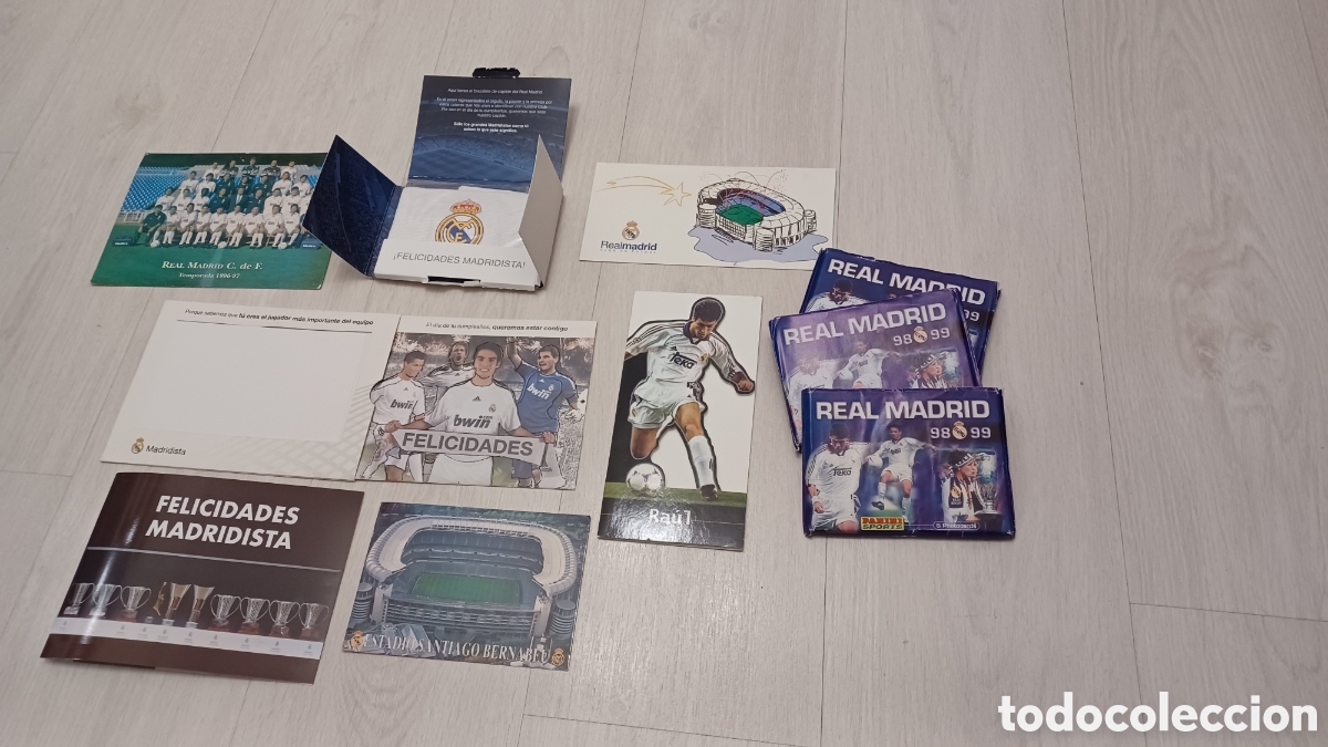 Coleccionismo deportivo: LOTE REAL MADRID CL&Aacute;SICO - Foto 1