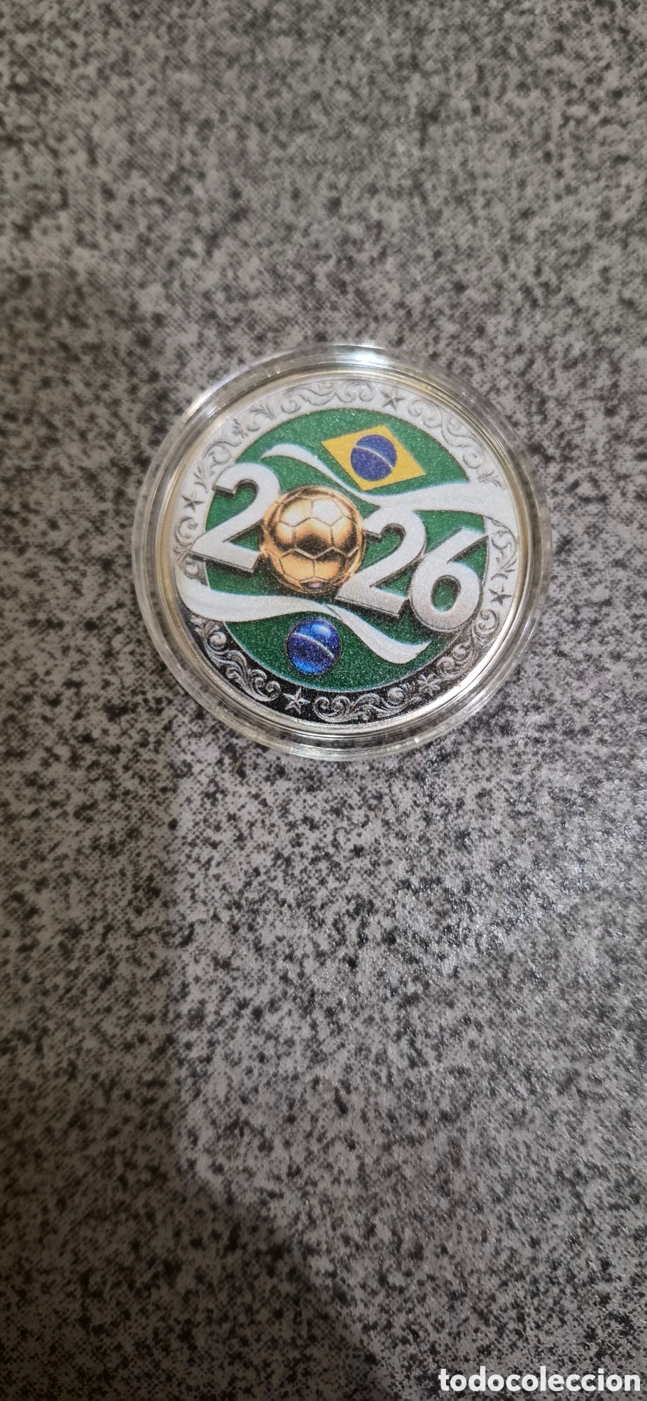 Coleccionismo deportivo: MONEDA MUNDIAL 2026 BRASIL - Foto 1