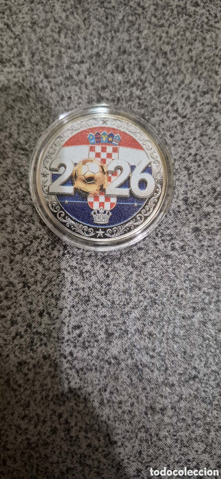 Coleccionismo deportivo: MONEDA MUNDIAL 2026 CROACIA - Foto 1