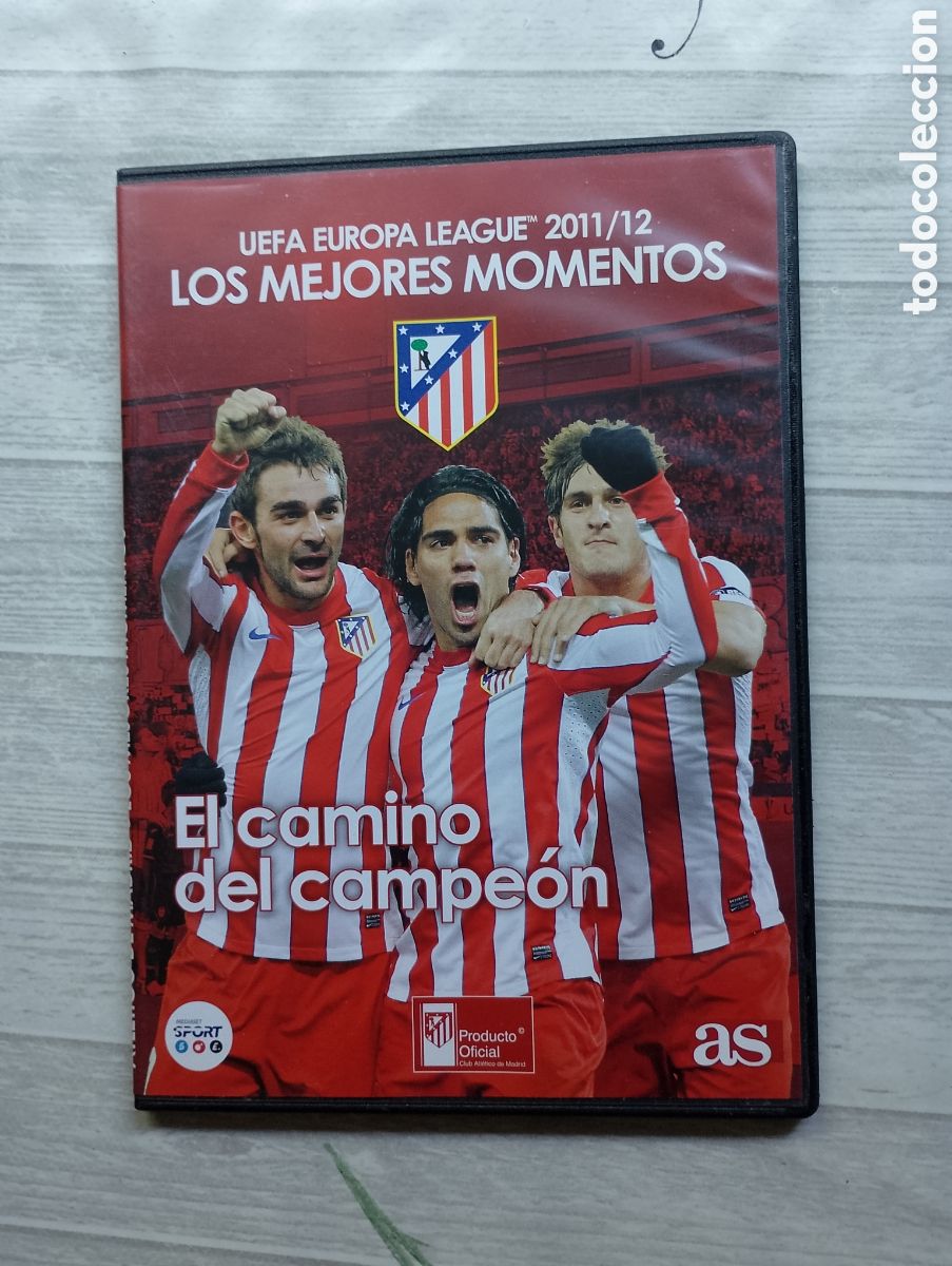 Sports collectibles: DVD UEFA Europa League 2011/12. Atl&eacute;tico de Madrid. Los mejores momentos
