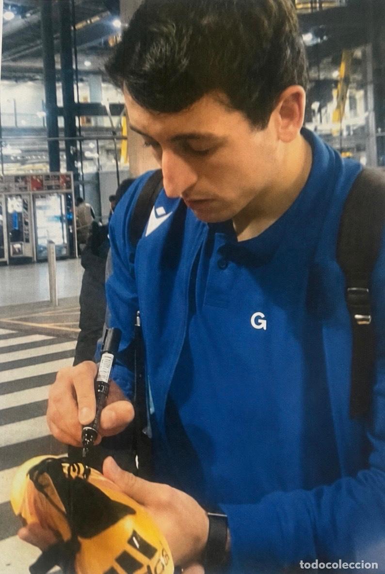 Sammelleidenschaft Sport: BOTA FIRMADA DE MIKEL OYARZABAL CAMPE&Oacute;N DEL MUNDO.