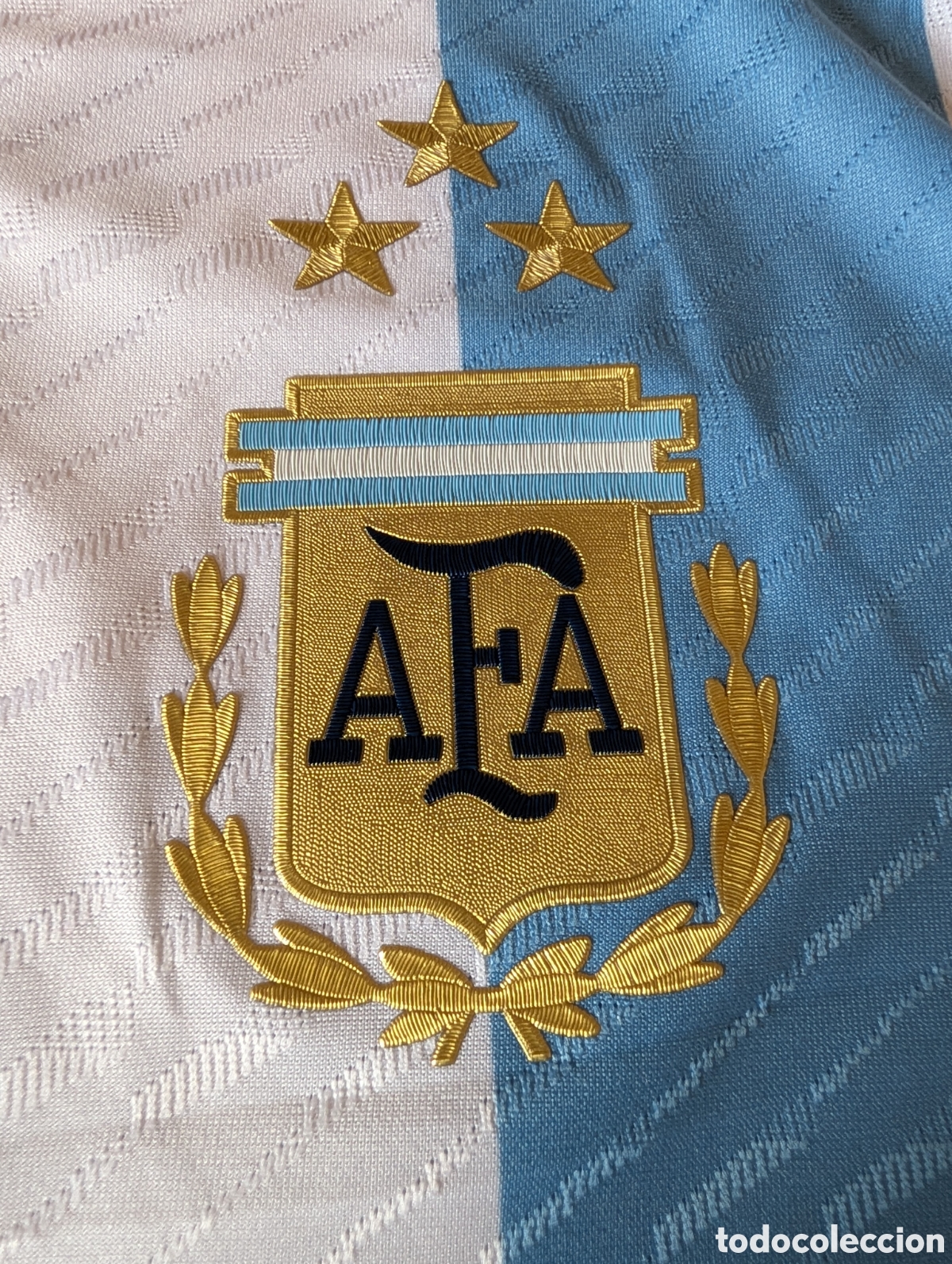 Coleccionismo deportivo: Camiseta Argentina Messi 2022 - Foto 3