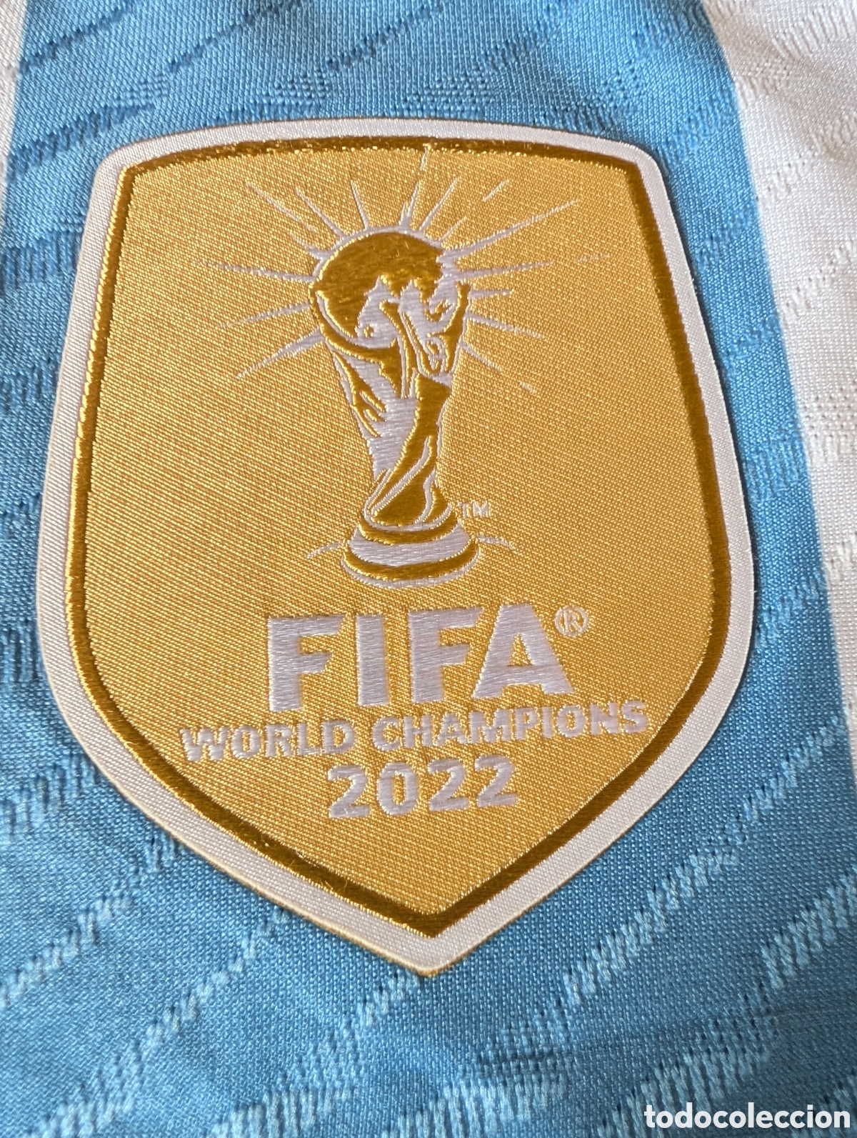 Coleccionismo deportivo: Camiseta Argentina Messi 2022 - Foto 4