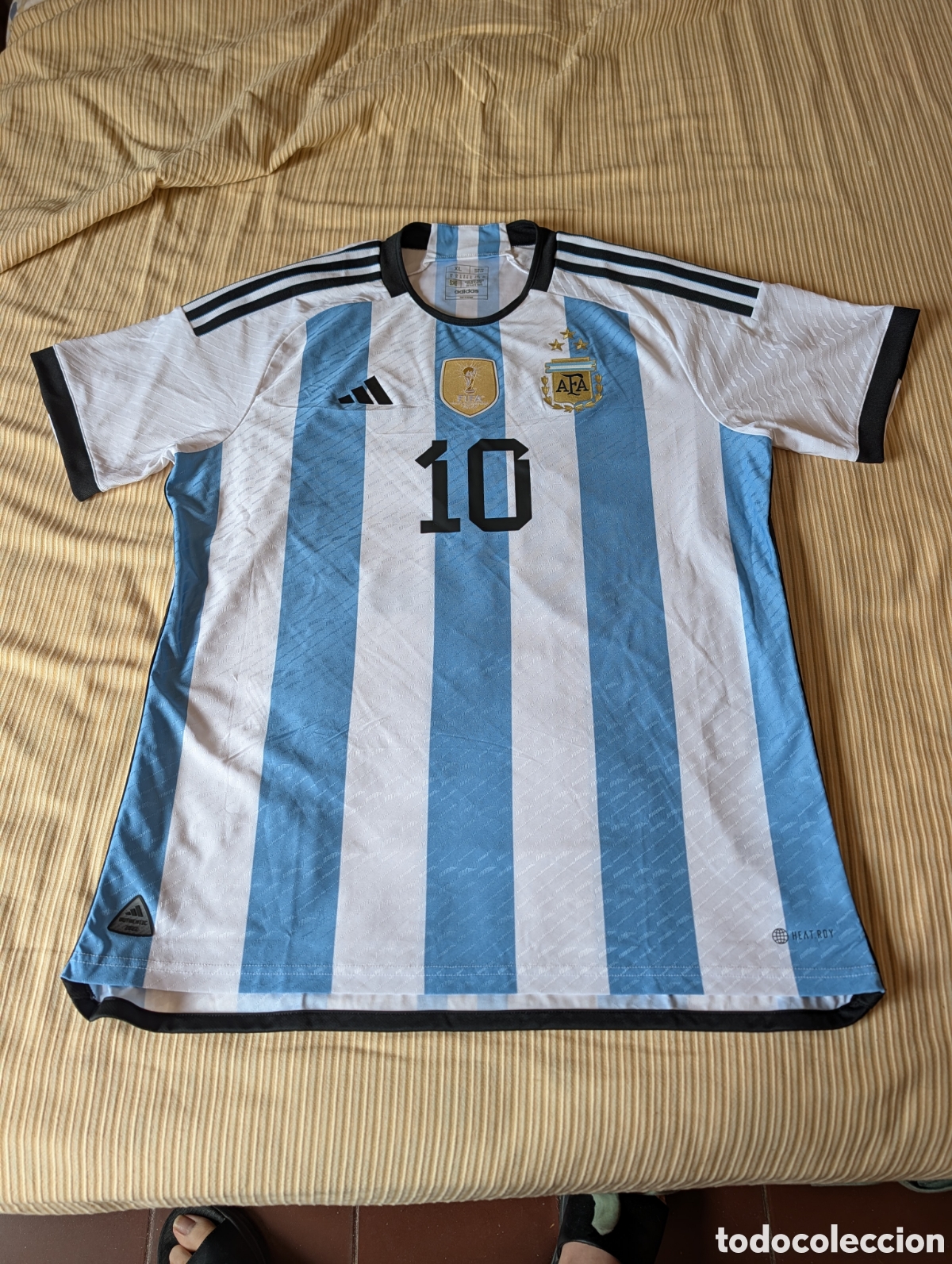Coleccionismo deportivo: Camiseta Argentina Messi 2022