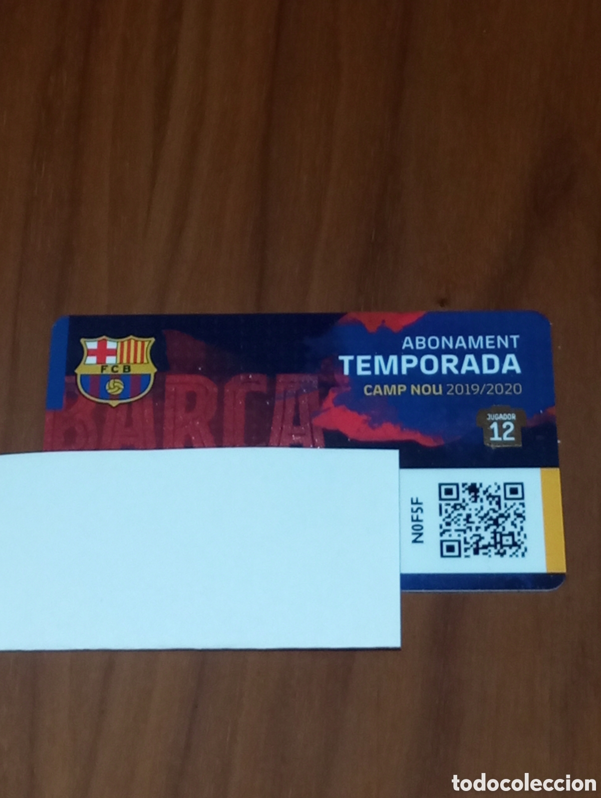 Coleccionismo deportivo: Carnet Abono FC Barcelona 2019 2020 Ansu Fati Debut Rookie. Leo Messi bal&oacute;n de oro 2019