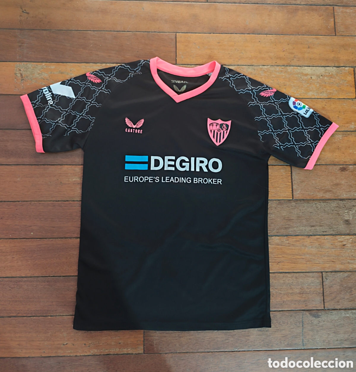Coleccionismo deportivo: Camiseta Sevilla FC Castore. Dorsal 22 ISCO