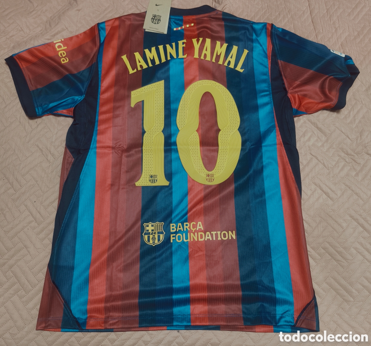 Coleccionismo deportivo: Camiseta FC Barcelona Lamine Yamal Talla L