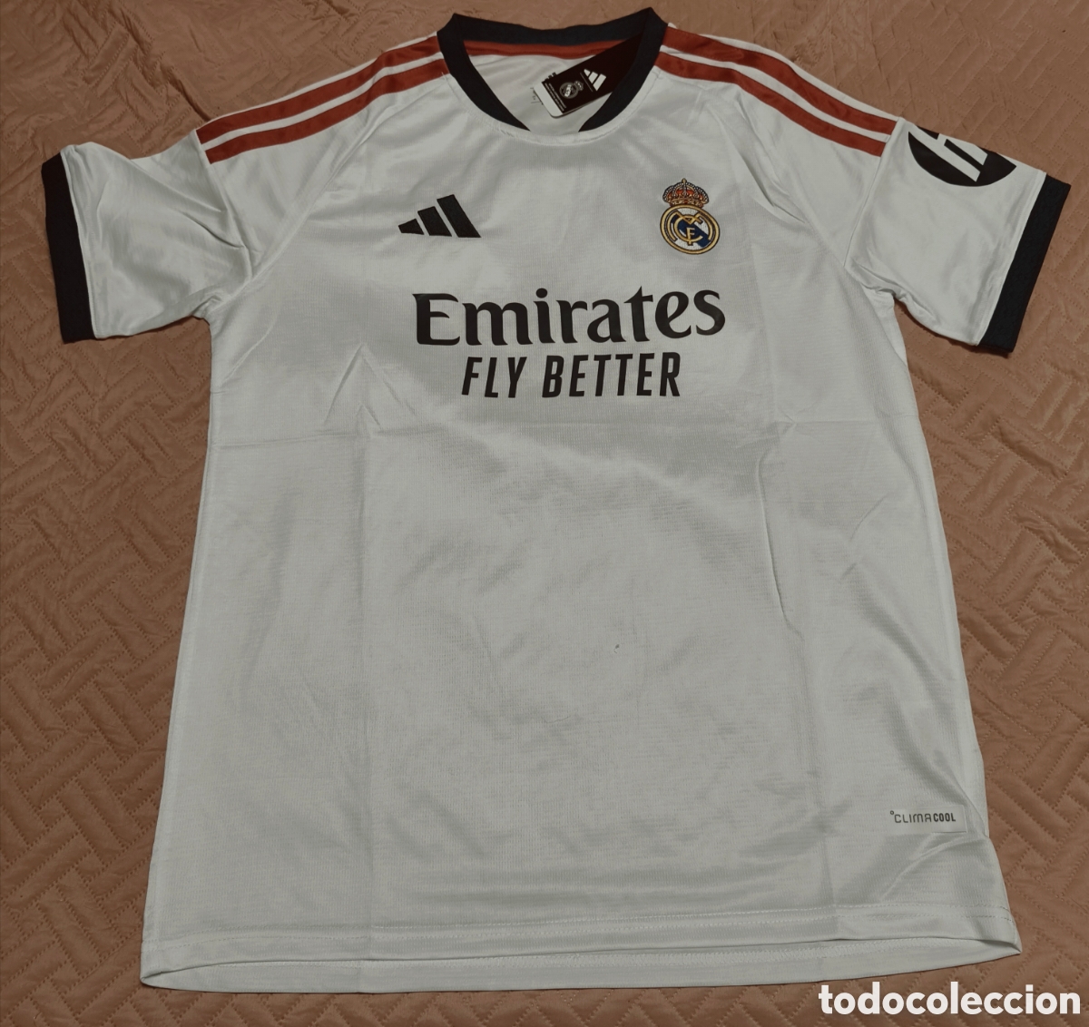 Coleccionismo deportivo: Camiseta Real Madrid Talla L